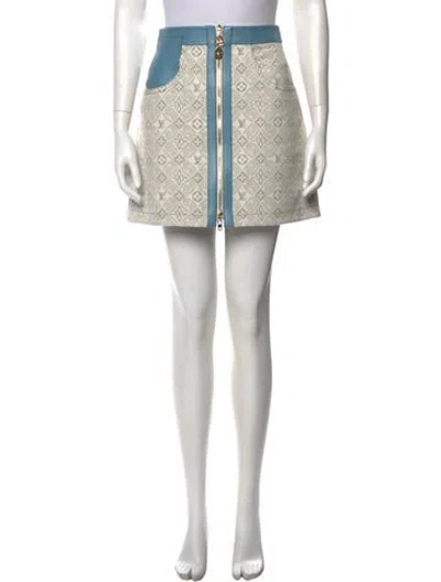 Pre-owned Louis Vuitton 2022 Mini Skirt In Neutral