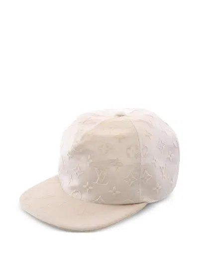 Pre-owned Louis Vuitton 2022 Monogram Baseball Cap In Neutral