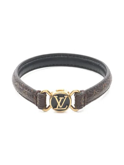 Pre-owned Louis Vuitton 2022 Monogram Bracelet In Brown