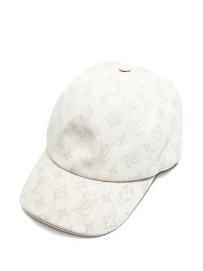 Pre-owned Louis Vuitton 2022 Monogram Cap In Neutral
