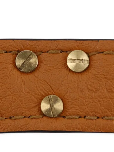 Pre-owned Louis Vuitton 2022 Monogram Essential V Bracelet Costume Bracelet In Brown
