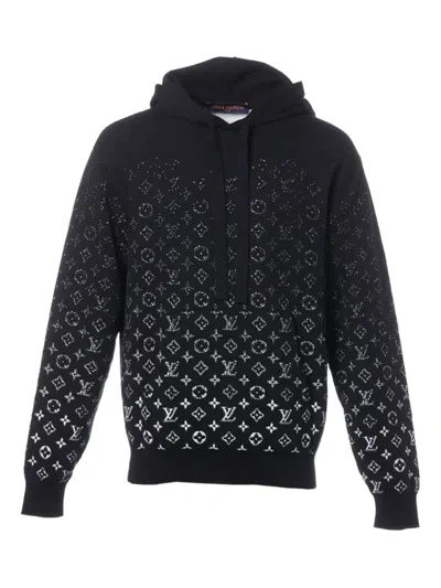 Pre-owned Louis Vuitton 2022 Monogram Hoodie In Black