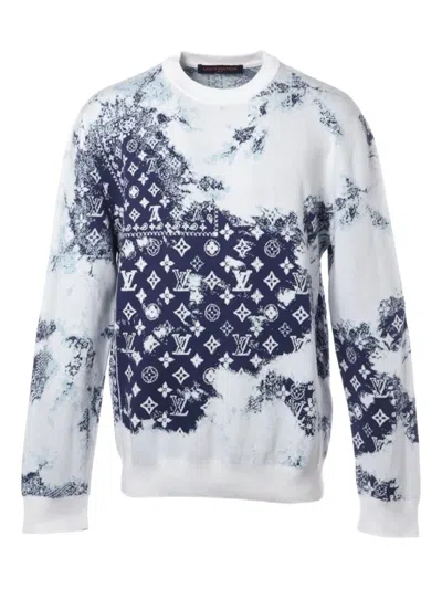 Pre-owned Louis Vuitton 2022 Monogram Jumper In White