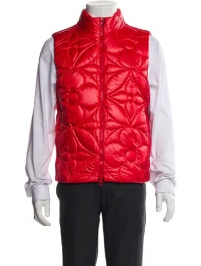 Pre-owned Louis Vuitton 2022 Monogram Pattern Vest W/ Tags In Red