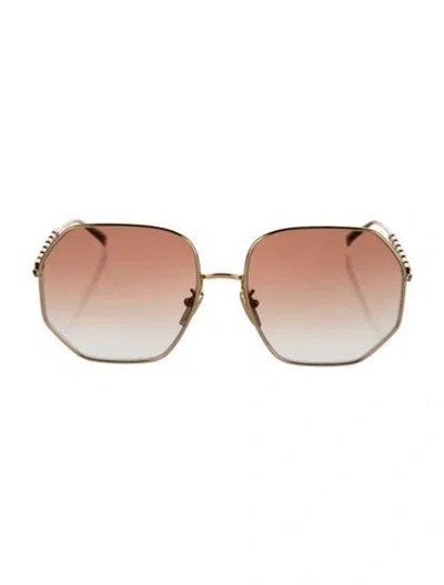 Pre-owned Louis Vuitton 2022 My Lv Chain Sunglasses In Brown