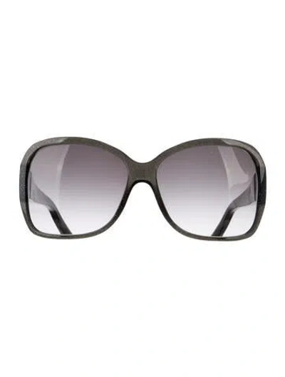Pre-owned Louis Vuitton 2022 Oversize Sunglasses In Blac/black