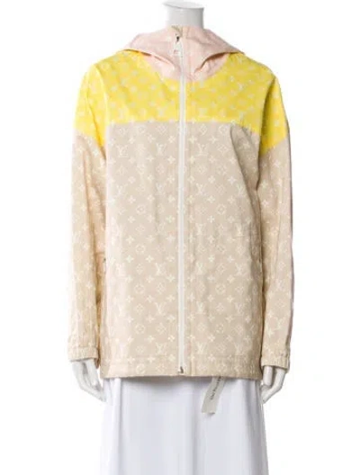 Pre-owned Louis Vuitton 2022 Printed Jacket In Blue