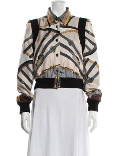 Pre-owned Louis Vuitton 2022 Reversible Bomber Jacket In Black