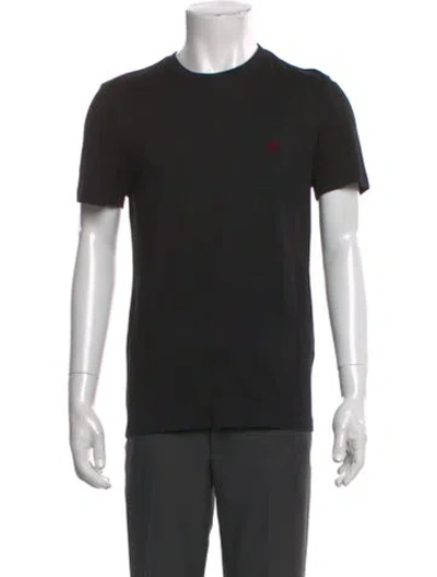 Pre-owned Louis Vuitton 2022 Signature Logo T-shirt In Black