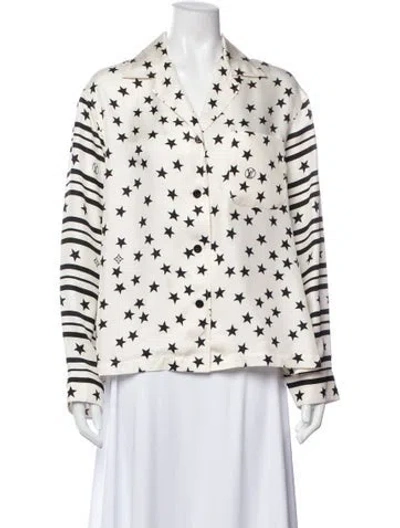 Pre-owned Louis Vuitton 2022 Silk Top In Multi
