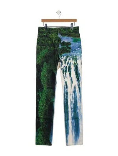 Pre-owned Louis Vuitton 2022 Skinny Jeans In Green