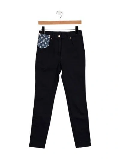 Pre-owned Louis Vuitton 2022 Skinny Leg Jeans In Blue