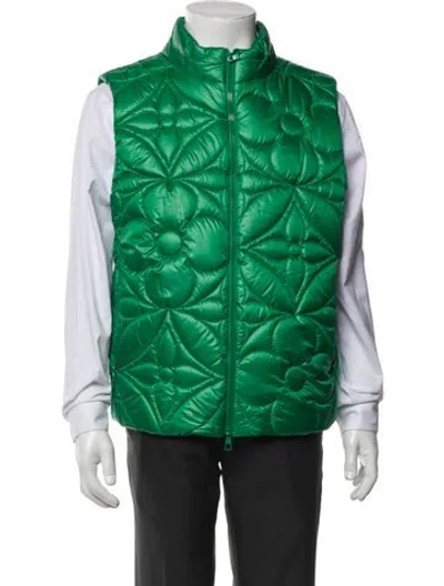 Pre-owned Louis Vuitton 2022 "staples Edition" Vest W/ Tags In Green