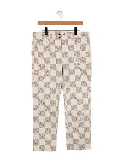 Pre-owned Louis Vuitton 2022 Straight Leg Jeans W/ Tags In Neutral