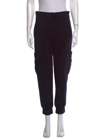 Pre-owned Louis Vuitton 2022 Straight Leg Pants In Black