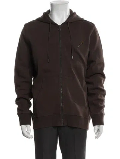 Pre-owned Louis Vuitton 2022 V-neck Cardigan In Brown