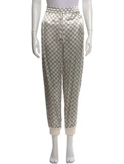 Pre-owned Louis Vuitton 2022 Wide Leg Pants In Neutral