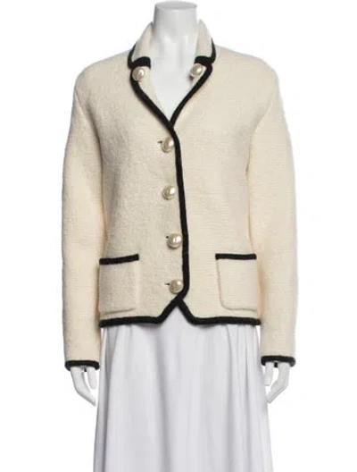 Pre-owned Louis Vuitton 2022 Wool Blazer In Neutrals