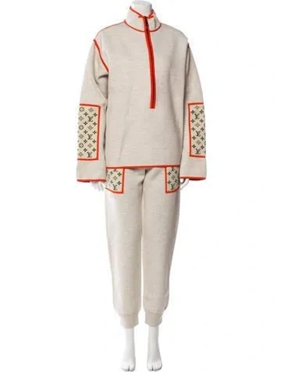 Pre-owned Louis Vuitton 2022 Wool Bodysuit In Neutral