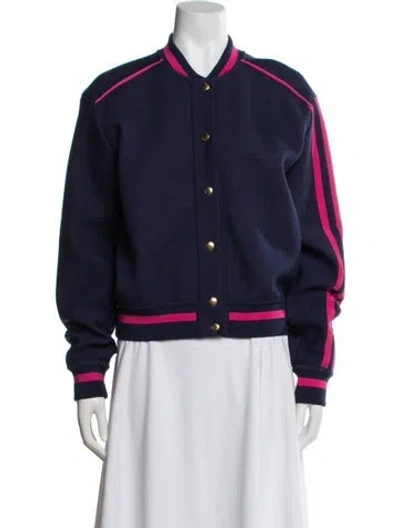 Pre-owned Louis Vuitton 2022 Wool Bomber Jacket In Multi