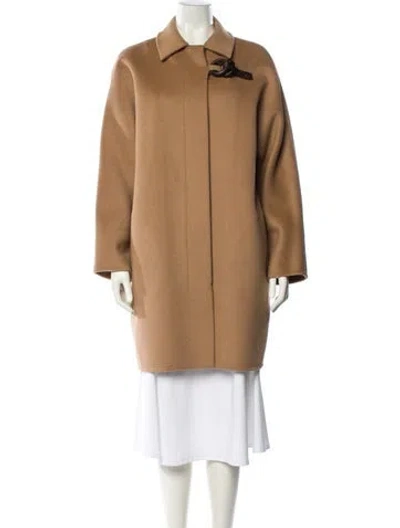 Pre-owned Louis Vuitton 2022 Wool Coat In Neutral