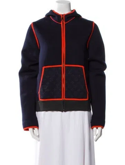 Pre-owned Louis Vuitton 2022 Wool Evening Jacket In Blue