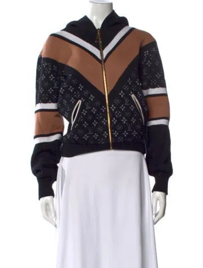 Pre-owned Louis Vuitton 2022 Wool Sweater In Black