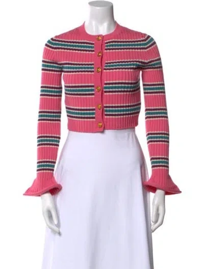 Pre-owned Louis Vuitton 2022 Wool Sweater W/ Tags In Pink