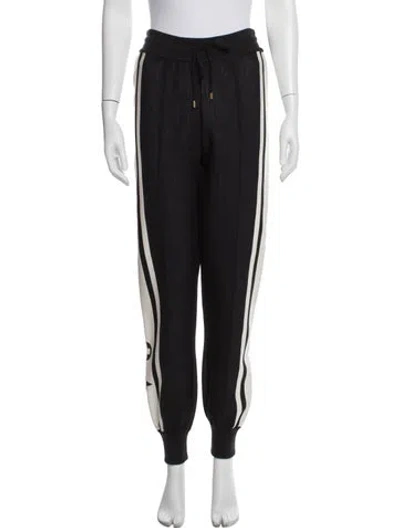 Pre-owned Louis Vuitton 2022 Wool Sweatpants In Black