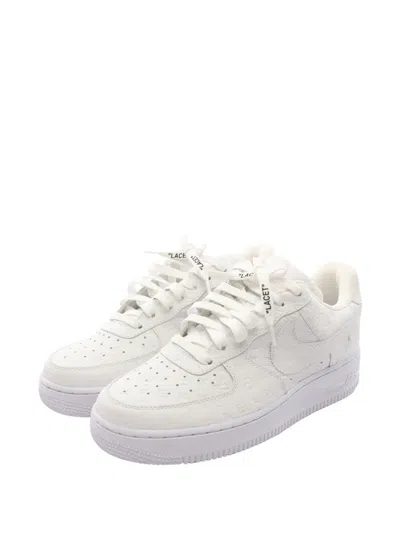 Pre-owned Louis Vuitton 2022 X Nike Air Force 1 Monogram Low-top Sneakers In White