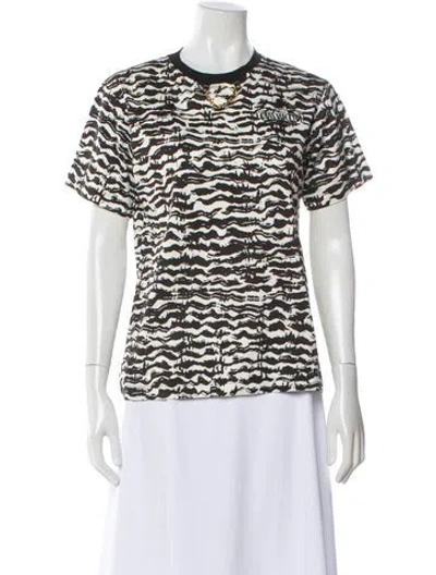 Pre-owned Louis Vuitton 2023 Animal Print T-shirt In Black