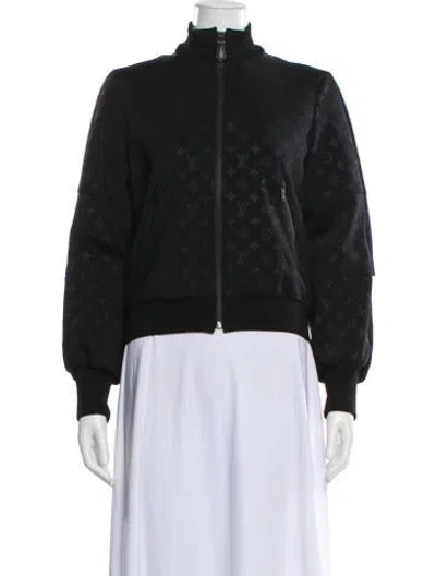 Pre-owned Louis Vuitton 2023 Bomber Jacket In Black