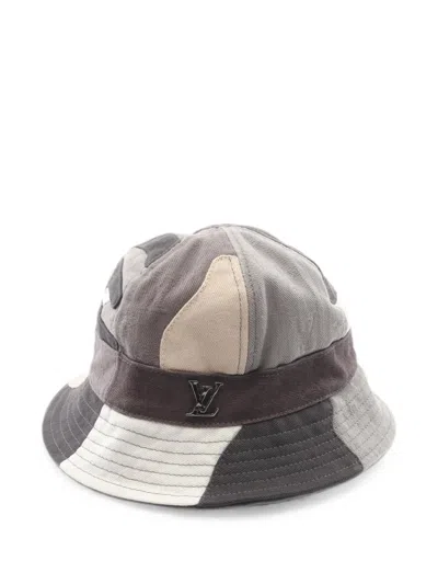 Pre-owned Louis Vuitton 2023 Bucket Hat In Gray