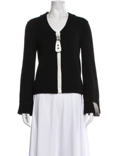 Pre-owned Louis Vuitton 2023 Cashmere Sweater In Black