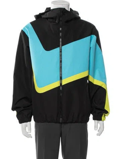 Pre-owned Louis Vuitton 2023 Colorblock Pattern Windbreaker In Multi