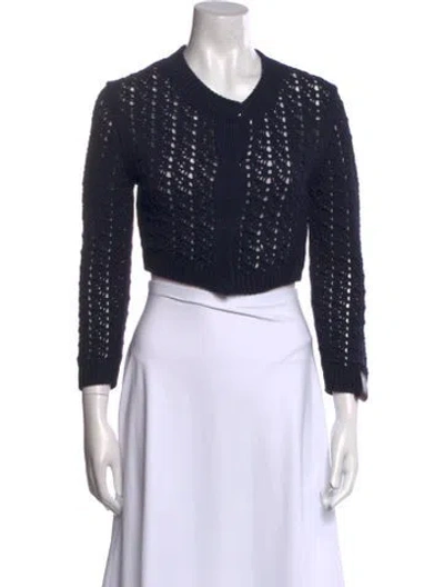 Pre-owned Louis Vuitton 2023 Crew Neck Sweater In Blue