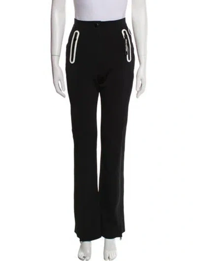 Pre-owned Louis Vuitton 2023 Embroidered Accent Sweatpants In Black