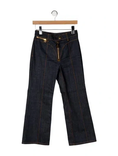 Pre-owned Louis Vuitton 2023 Flared Jeans In Blue