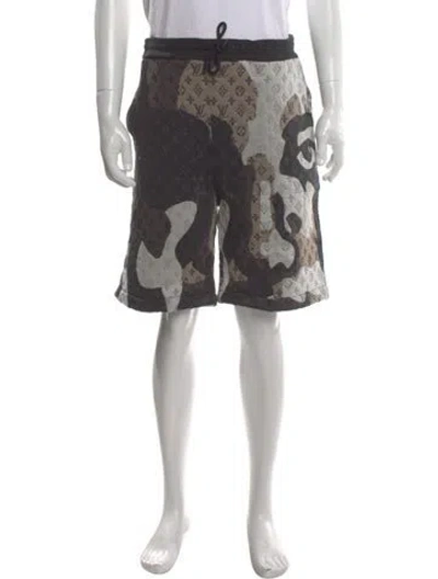 Pre-owned Louis Vuitton 2023 Jogger Shorts In Black