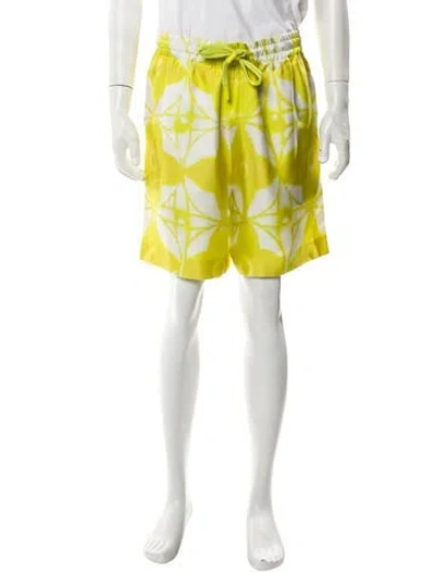Pre-owned Louis Vuitton 2023 Jogger Shorts In Yellow