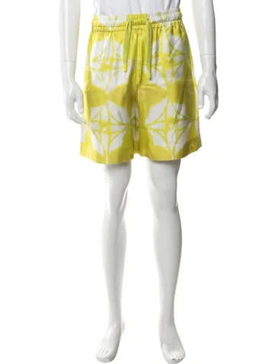 Pre-owned Louis Vuitton 2023 Jogger Shorts In Yellow