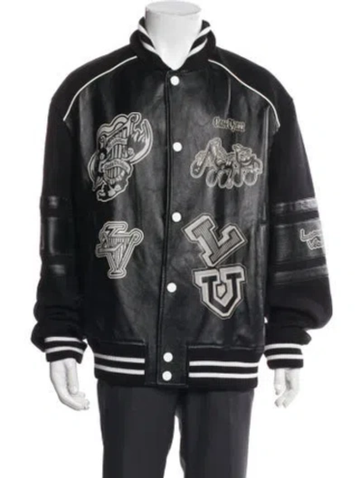 Pre-owned Louis Vuitton 2023 Lv Monogram Bomber Jacket In Black