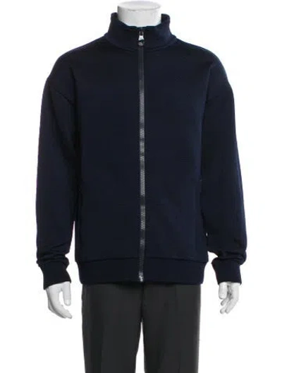 Pre-owned Louis Vuitton 2023 Lv Monogram Bomber Jacket In Blue