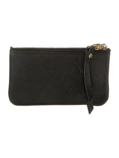 Pre-owned Louis Vuitton 2023 Lv Monogram Pouch In Black
