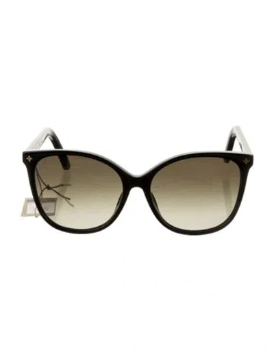 Pre-owned Louis Vuitton 2023 Lv Monogram Sunglasses In Black