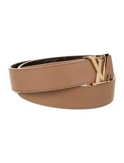 Pre-owned Louis Vuitton 2023 Lv Monogram Waist Belt In Brown