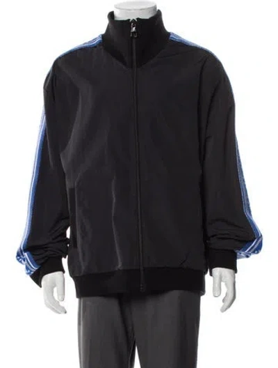 Pre-owned Louis Vuitton 2023 Lv Monogram Windbreaker In Black