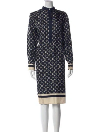 Pre-owned Louis Vuitton 2023 Midi Length Dress