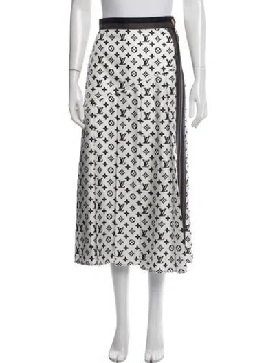 Pre-owned Louis Vuitton 2023 Midi Length Skirt In Multi