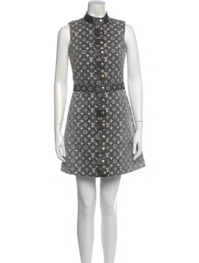Pre-owned Louis Vuitton 2023 Mini Dress In Black